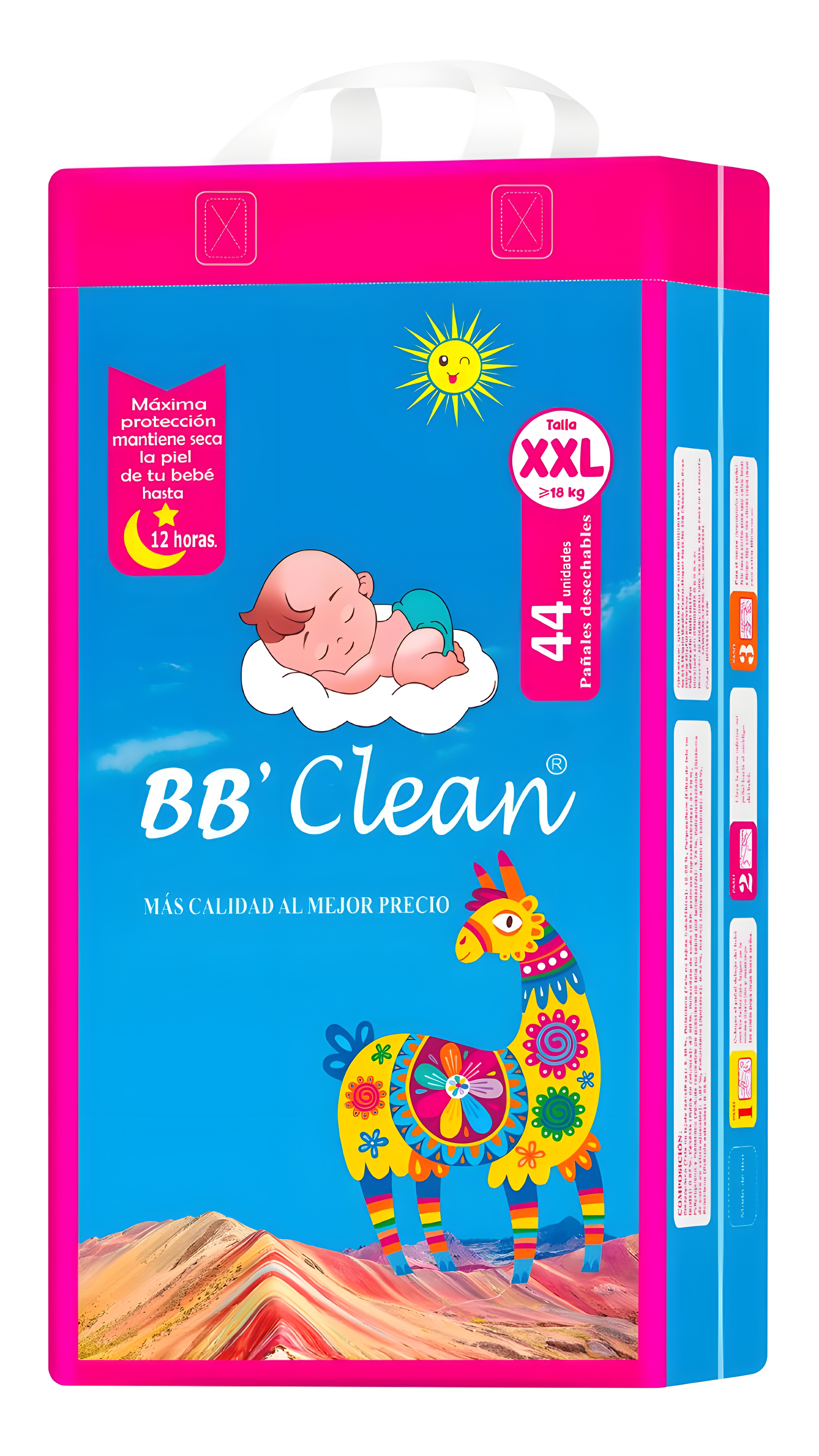 PAÑAL BB' CLEAN XL